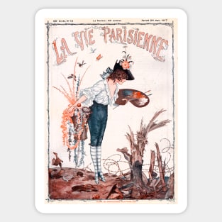 La Vie Parisienne, 1917 Sticker